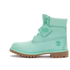 50. výroční edice prémiových 6-Inch Waterproof Bootů „Light Green Nubuck“