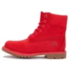 50. výroční edice prémiových 6-Inch Waterproof Bootů „Středně červený nubuk“