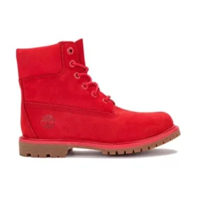 50. výroční edice prémiových 6-Inch Waterproof Bootů „Středně červený nubuk“