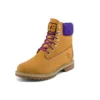 6-Inch Boot Heritage Cupsole s širokým střihem „Pšeničná nubuk s fialovou“