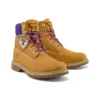 6-Inch Boot Heritage Cupsole s širokým střihem „Pšeničná nubuk s fialovou“