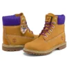 6-Inch Boot Heritage Cupsole s širokým střihem „Pšeničná nubuk s fialovou“