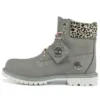 6-Inch Boot Safari Cheetah „Grey and Cheetah Print“