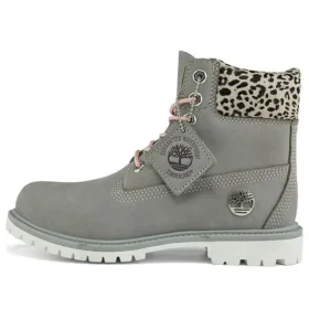 6-Inch Boot Safari Cheetah „Grey and Cheetah Print“