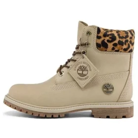 6-Inch Boot Safari Cheetah „Ivory Nubuck“