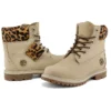 6-Inch Boot Safari Cheetah „Ivory Nubuck“