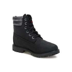 6-Inch Boot Waterville s dvojitým límcem „Černá“