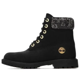 6-Inch klasické šněrovací kozačky s cupsole podrážkou „Černá Nubuck“