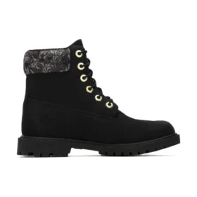 6-Inch klasické šněrovací kozačky s cupsole podrážkou „Černá Nubuck“