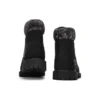 6-Inch klasické šněrovací kozačky s cupsole podrážkou „Černá Nubuck“