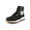 6-Inch kozačky Brooklyn Side Zip Wide Fit „černý nubuk se zeleným polstrovaným límcem“