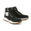 6-Inch kozačky Brooklyn Side Zip Wide Fit „černý nubuk se zeleným polstrovaným límcem“