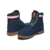 6-Inch Kozačky Heritage Cupsole „Navy Nubuck with Red“