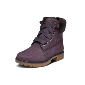 6-Inch kozačky Jayne Shearling s širokým střihem „Dark Purple“