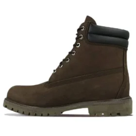 6-Inch Kozačky s dvojitým límcem „Dark Chocolate Nubuck“