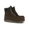 6-Inch Kozačky s dvojitým límcem „Dark Chocolate Nubuck“