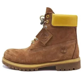 6-Inch Premium kozačka s širokým střihem „Wheat Yellow“
