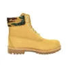 6-Inch Premium kozačka „Wheat Nubuck with Camouflage Collar“