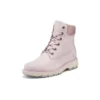 6-Inch Premium kozačky „Light Pink Metallic Collar“
