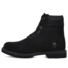 6-Inch Premium kozačky s červenou značkou „Černá Nubuck“