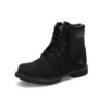 6-Inch Premium kozačky s červenou značkou „Černá Nubuck“