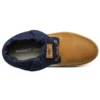 6-Inch Premium kozačky s rolovacím vrchem „Wheat Navy“