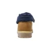 6-Inch Premium kozačky s rolovacím vrchem „Wheat Navy“