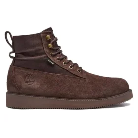 6-Inch Premium voděodolné kozačky Vibram s širokým střihem „Hnědá“