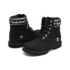 6-Inch Premium Waterproof Boot „Black Nubuck Logo“