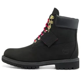 6-Inch Premium Waterproof Boot „Black Red“