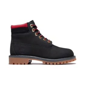 6-Inch Premium Waterproof Boot „Black Red“