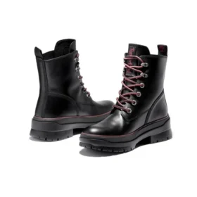 6-Inch Premium Waterproof Boot „Black Red“