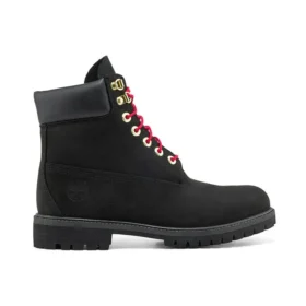 6-Inch Premium Waterproof Boot „Black Red“