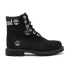 6-Inch Premium Waterproof Boot „Černá Nubuck s Silver Logo“