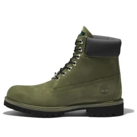 6-Inch Premium Waterproof Boot „Green Nubuck“