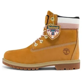 6-Inch Premium Waterproof Boot „Wheat Nubuck and Stripes“
