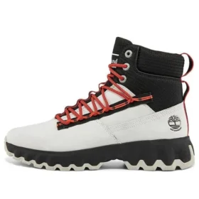 GreenStride Edge Waterproof Wide Fit Kozačky „White Nubuck“