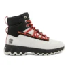 GreenStride Edge Waterproof Wide Fit Kozačky „White Nubuck“