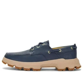 Kožená lodní obuv GreenStride Originals Ultra „Blue“