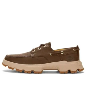 Kožené lodní obuv GreenStride Originals Ultra „Hnědá“