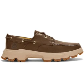 Kožené lodní obuv GreenStride Originals Ultra „Hnědá“