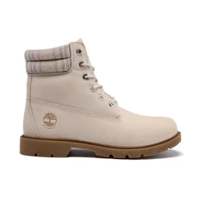 Lindon Woods 6-Inch Boot „Béžový nubuk a potištěný límec“