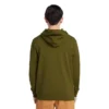 Mikina s kapucí a logem stromu „Olive Green“
