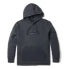 Mikiny s kapucí barvené v kuse „Dark Grey“
