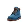 Premium 6-Inch Waterproof Boot „Blue Suede Nubuck Camo“