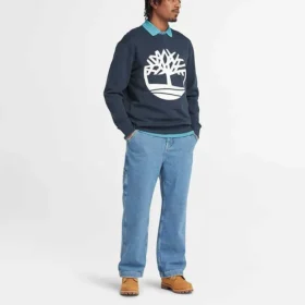 Svetr s logem stromu „Navy“