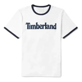 Timberland Ležérní tričko s kulatým výstřihem a potiskem, kraťasy, bílé