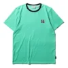 Timberland SS20 CoolMax Logo v kraťasách s krátkým rukávem a kulatým výstřihem, zelené