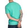 Timberland SS20 CoolMax Logo v kraťasách s krátkým rukávem a kulatým výstřihem, zelené