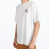 Timberland SS20 s potiskem, kulatý výstřih, kraťasy s krátkým rukávem, bílá